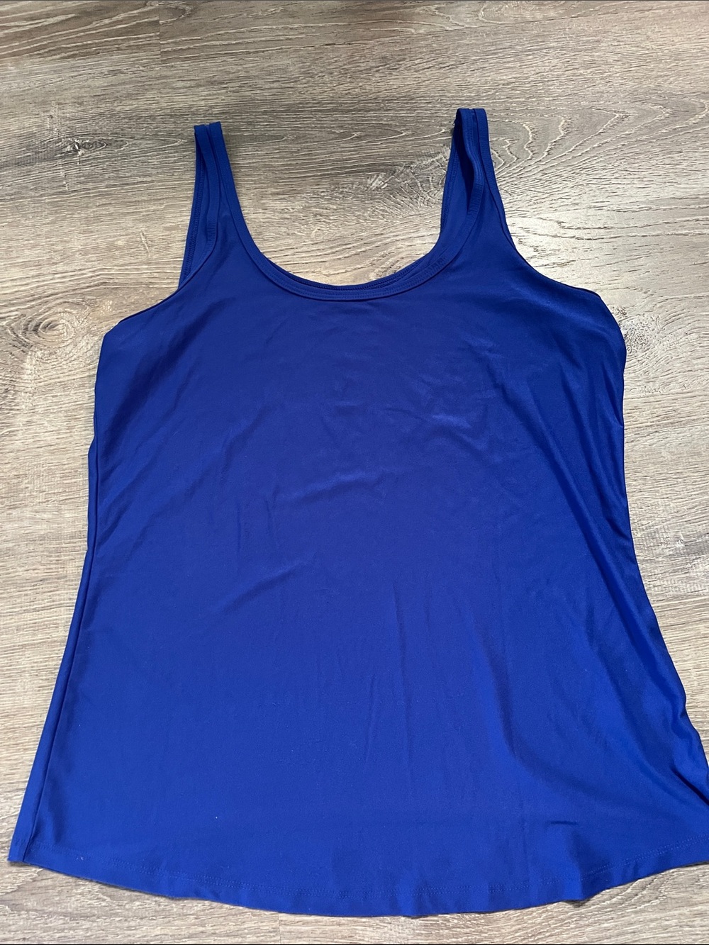 No Boundaries Royal Blue Scoop Neck Tank Top